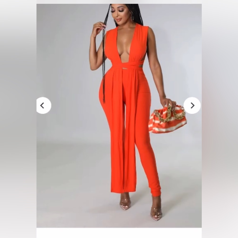 Orange Two Piece Set - image 1